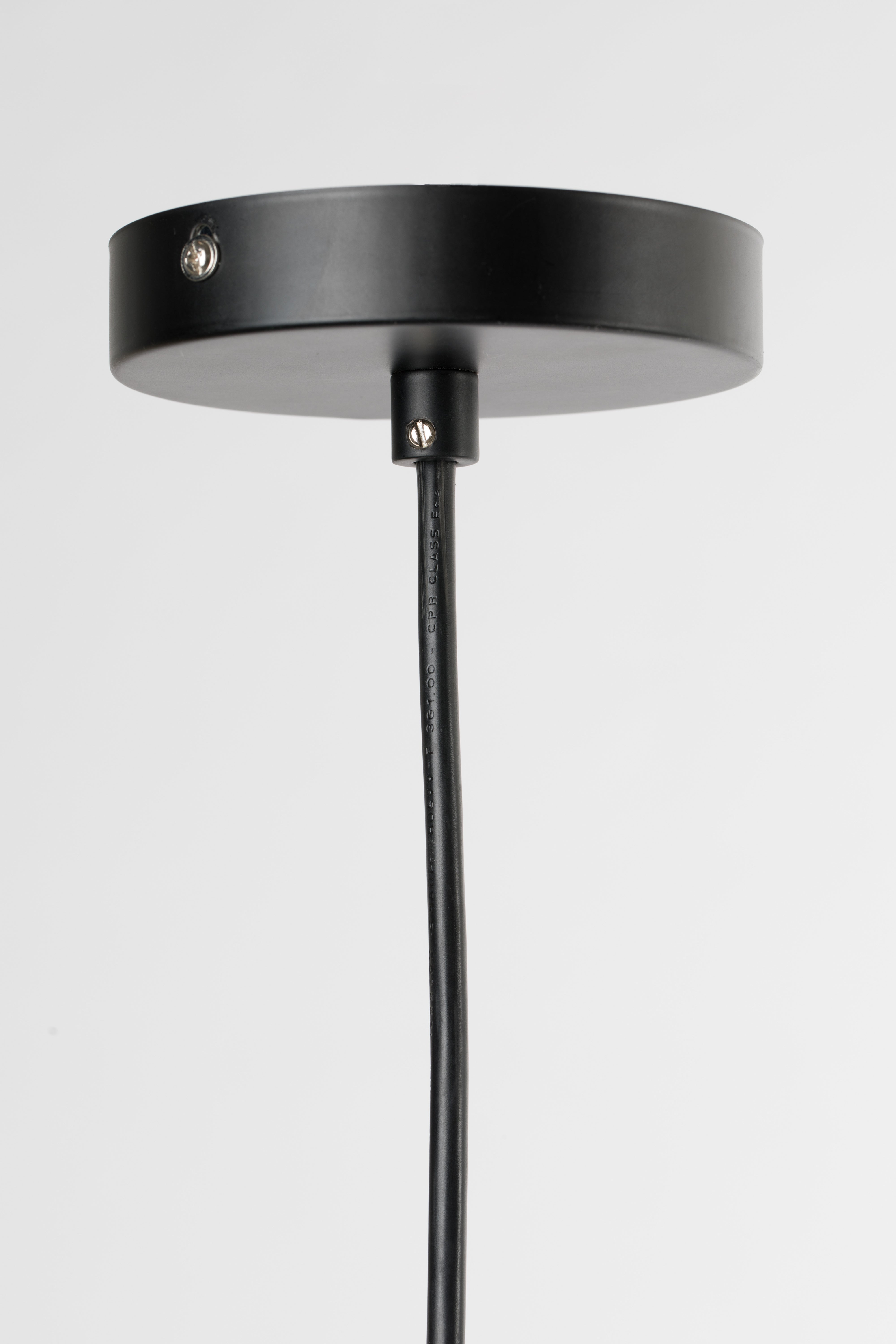Bold Monkey Sweet Mesh Black Pendant Lamp Small